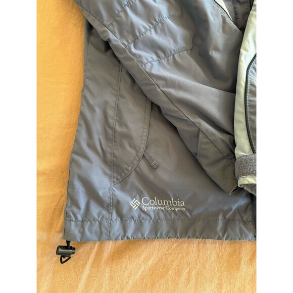 Columbia 3-In-1 Interchange Core Jacket Womens S Blue Sky Blue Vintage Ski Coat - Picture 4 of 16